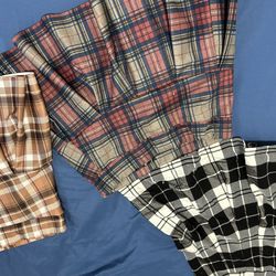 Plaid skirts 