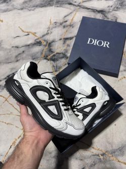 Christian Dior B30 White Black Soles