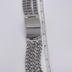 Brazalete para caballero Acero inoxidable/Stainless steel men's bracelet