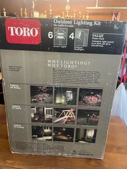 Toro outdoor lighting kit