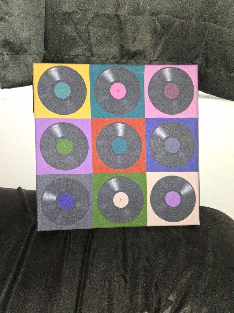 Wall Record Bluetooth Speaker Hanging Art