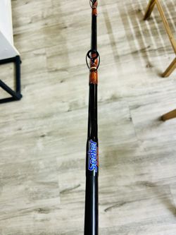 Seeker BSC800 7’6” 25-40lb Custom Fishing Rod $300