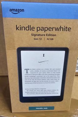 Amazon Kindle Paperwhite Signature Edition Gen 12 32 GB Metallic Jade
