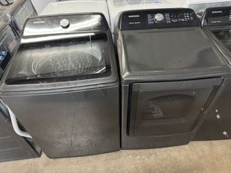 Samsung Washer And Samsung Electric Dryer