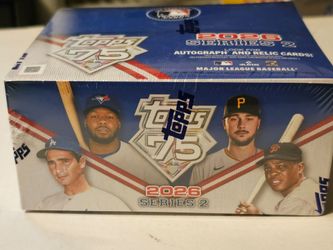 2026 TOPPS Series 2 Baseball Retail box MLB Factory Sealed