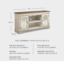 Entertainment console - Ashley furniture - Realyn
