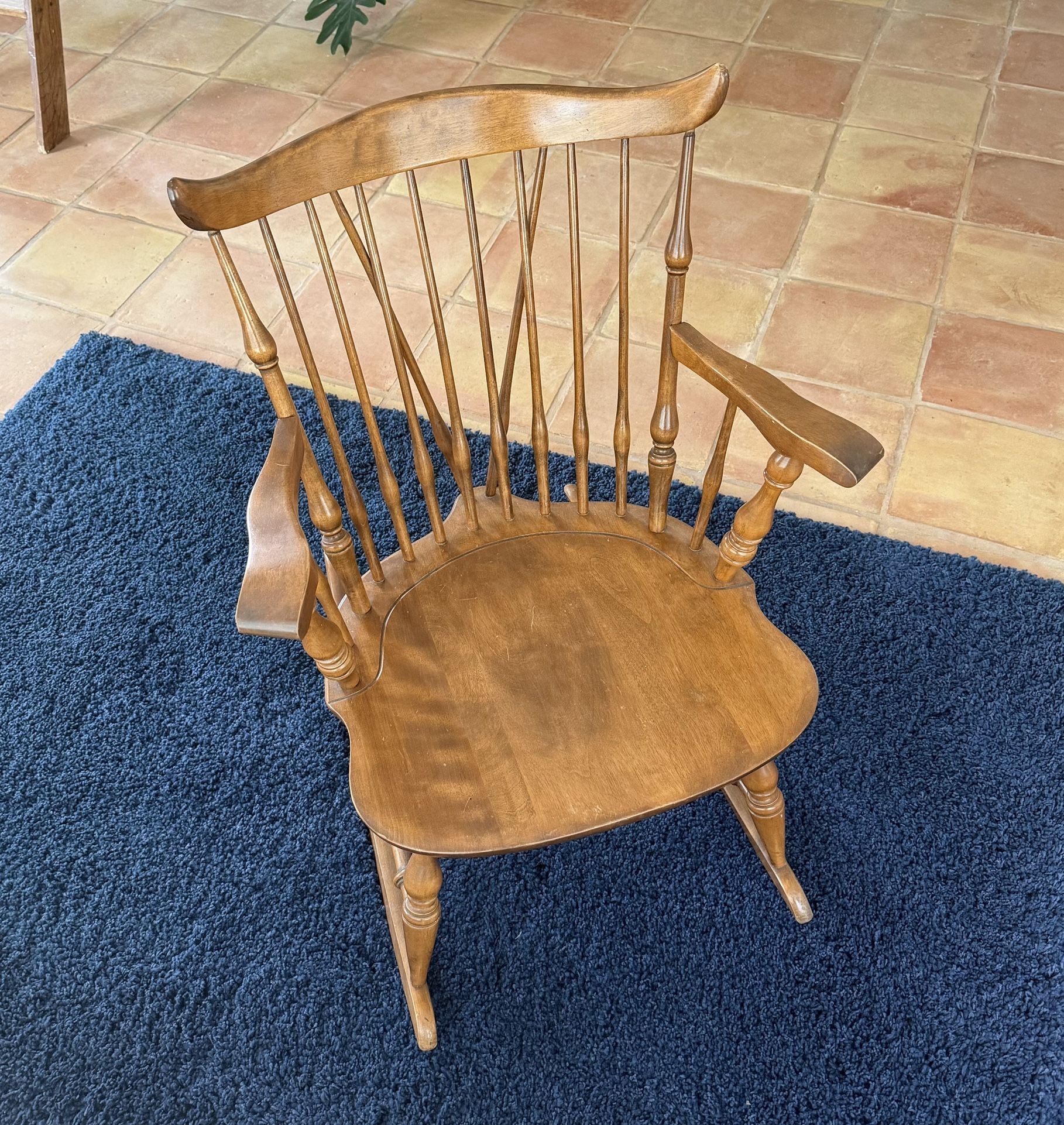 Beautiful Wood Rocking Chair