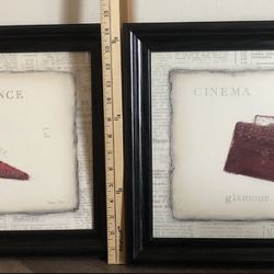 Set Of 2 Wall Pictures 
