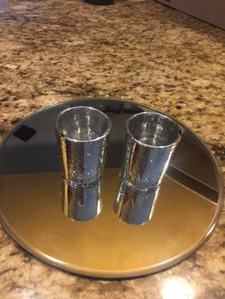 Mirrors & votive Candles