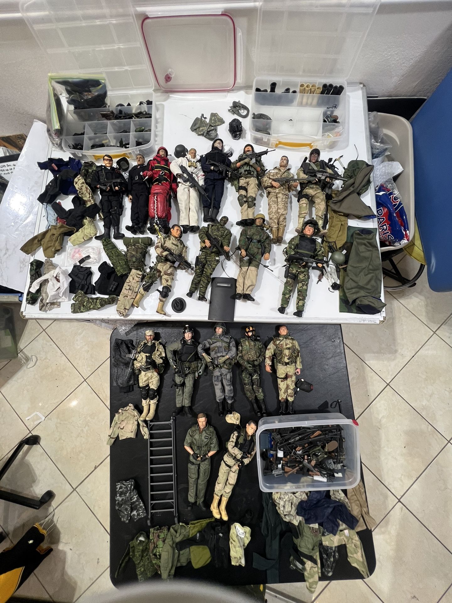 Lot WWII German USA Soldiers Collection / Lot Dragon & 21st Century & GI Joe 1:6 12"