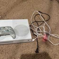 Xbox one S with wired controller 