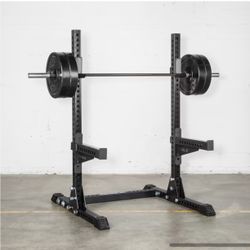 🔥Squat Rack w/ Spotter Arms-New In Box! 