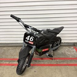 24V 250W Kids Electric Dirt Bike 14mph Battery Powered Ride-On Motorcycle Twist-Grip Throttle Dual Suspension Disc Brakes