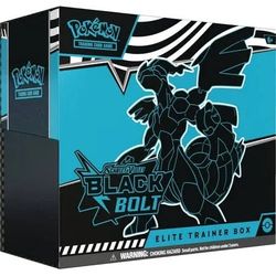 Pokemon Black Bolt & White Flare ETB BUNDLE