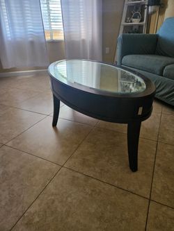 Mirrored coffee table