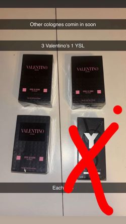 Valentino men’s cologne