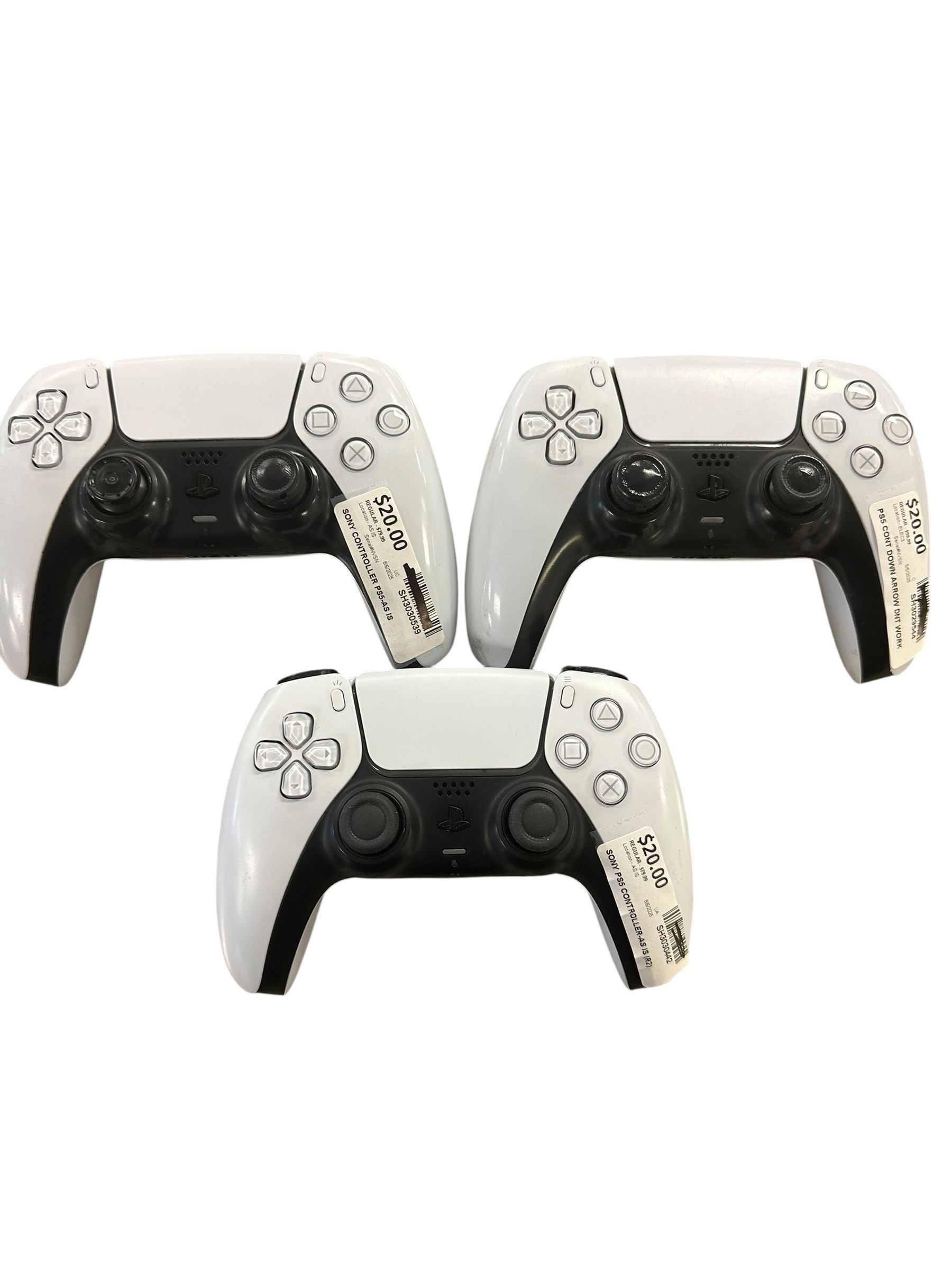 3 PS5 CONTOLLERS 