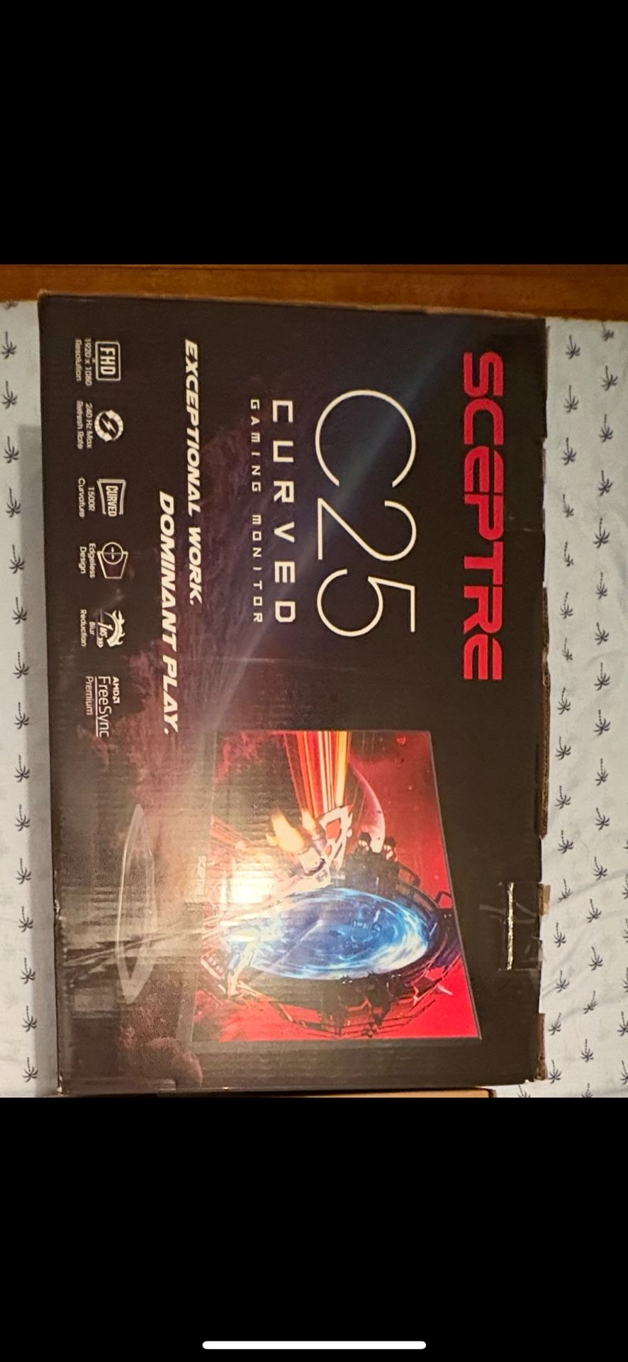 Curved Computer Monitor