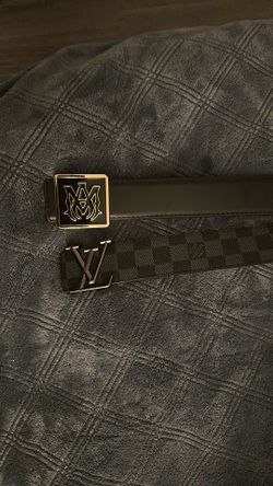 LV BELT AND AMIRI BELT