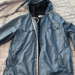 Light Blue Windbreaker