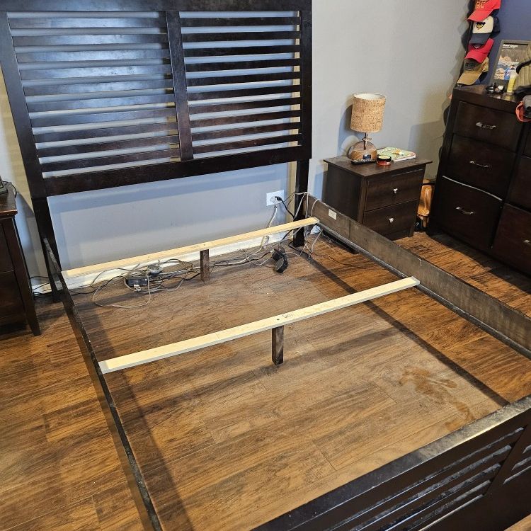 Wooden, Queen Size Bed Frame
