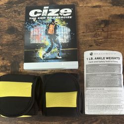Beachbody Cize DvDs and Ankle Weights $10 for All