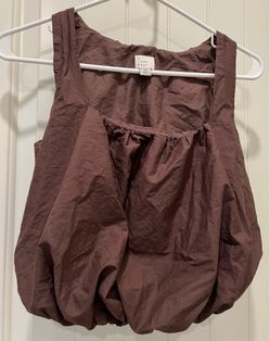A New Day Rich Brown Tank Top