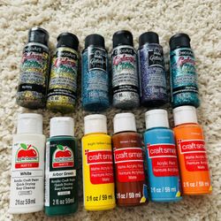 Acrylic Craft Paints Lot