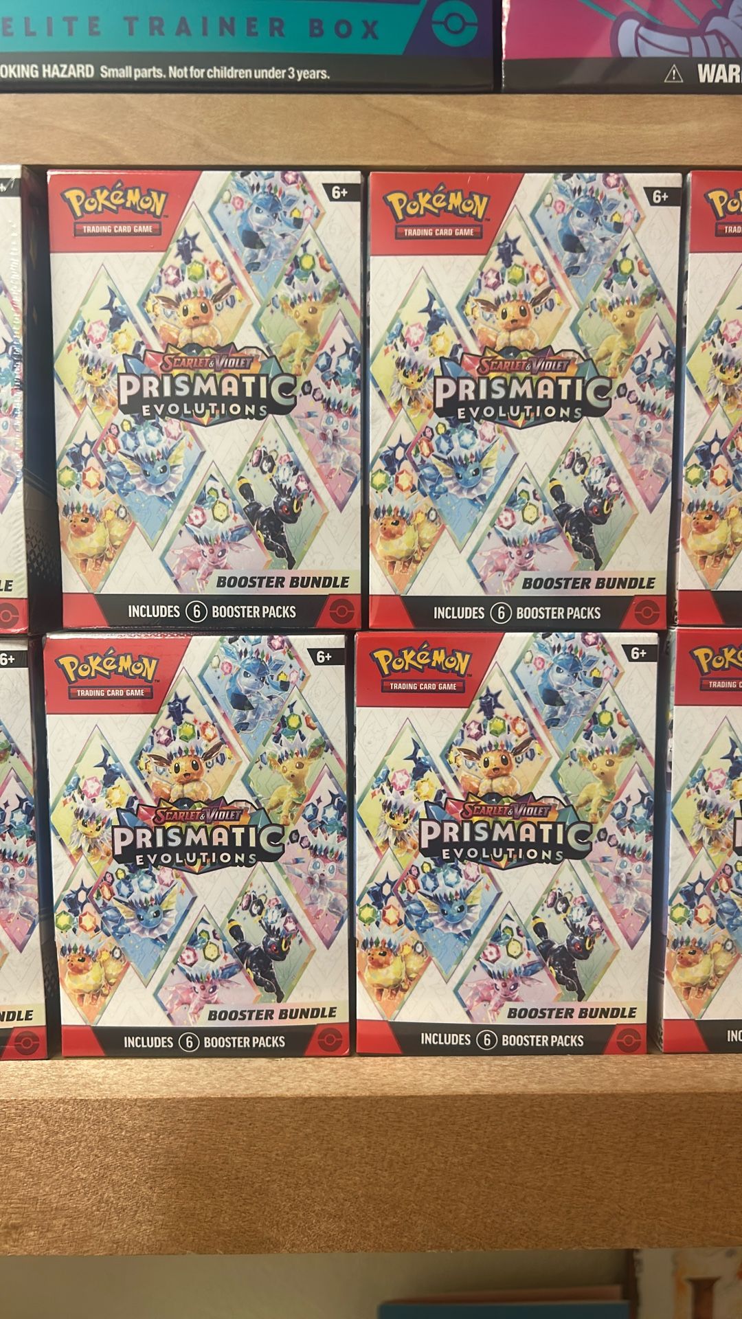 Pokémon prismatic booster bundle