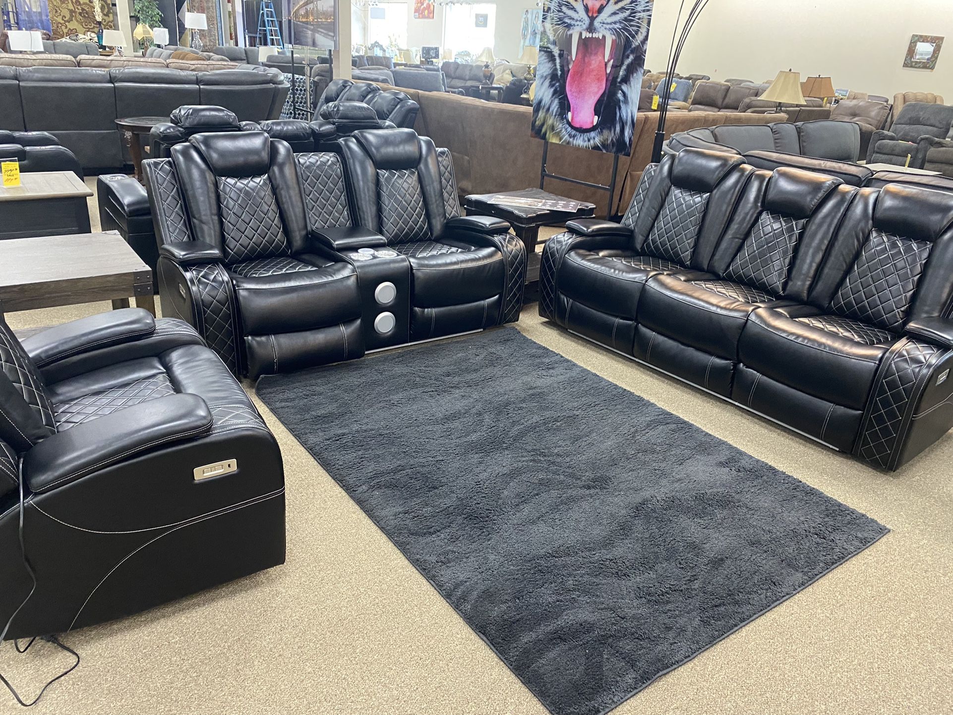 3 Piece Recliner Set