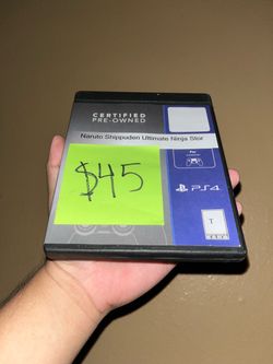 Naruto Shippuden Ultimate Ninja Storm PlayStation PS4 PS5 Video Game