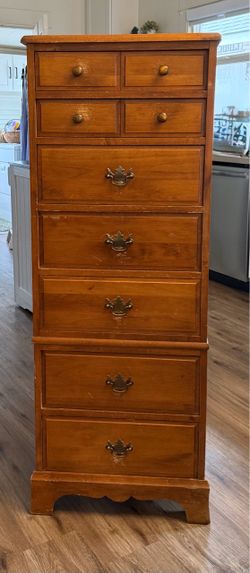 Solid Wood Really Old Dresser