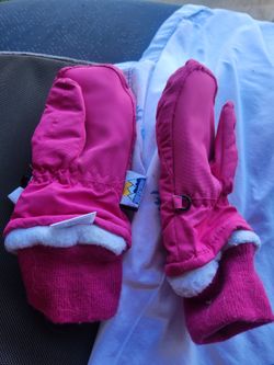 Waterproof, THINSULATE Snow Mittens Size 3-4 Yrs