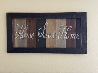 Wood sign