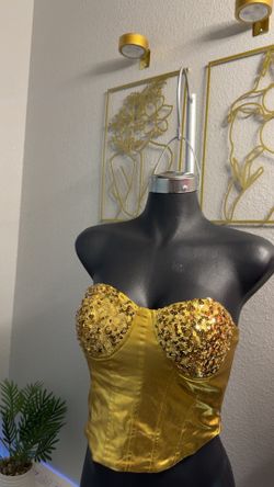 Sequin Corset Top
