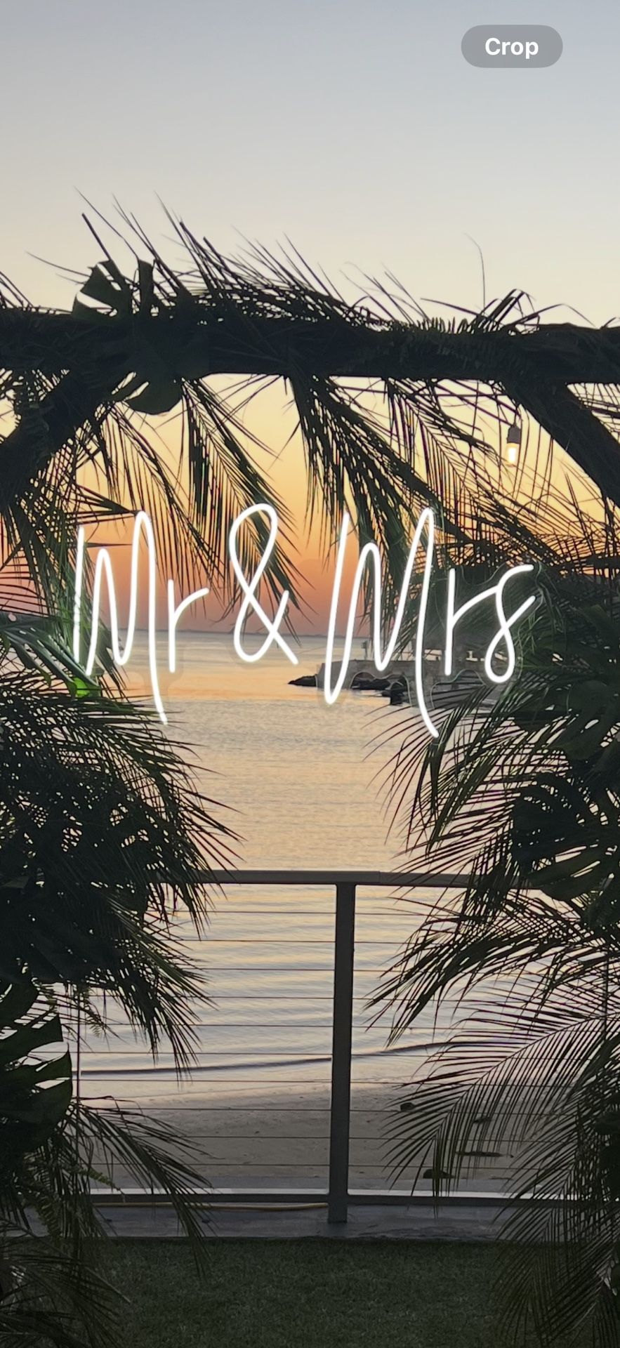 Mr & Mrs Neon Sign