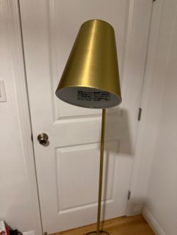 Gold Floor Lamp