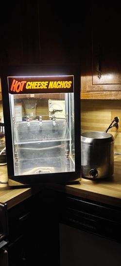 Nachos Cheese and tortilla chip Warmer Display Machine