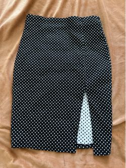 Size small polka dot skirt