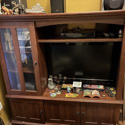TV armoire - Items Not Included