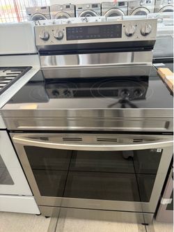 Samsung glass top electric stove
