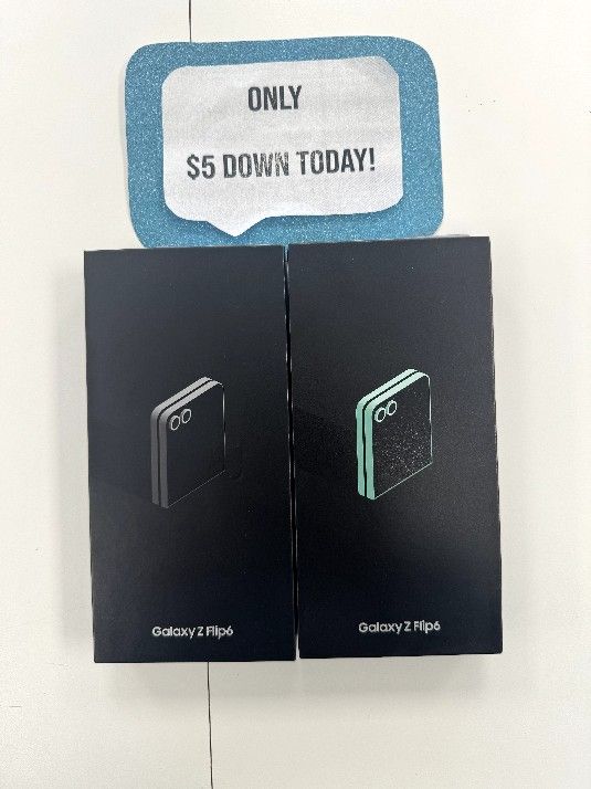๐ฒ The Latest - Samsung Galaxy Z Flip 6 5G โ Sleek, Fast & Unlocked! Own It for Only $5 Down!