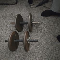 25lbs Dumbells For Sale $35.00