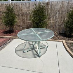 Grass top table