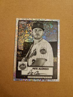 Pete Alonso sparkle refractor