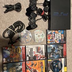 PlayStation 2 PS2 + 9 Games (hablo Espanol)