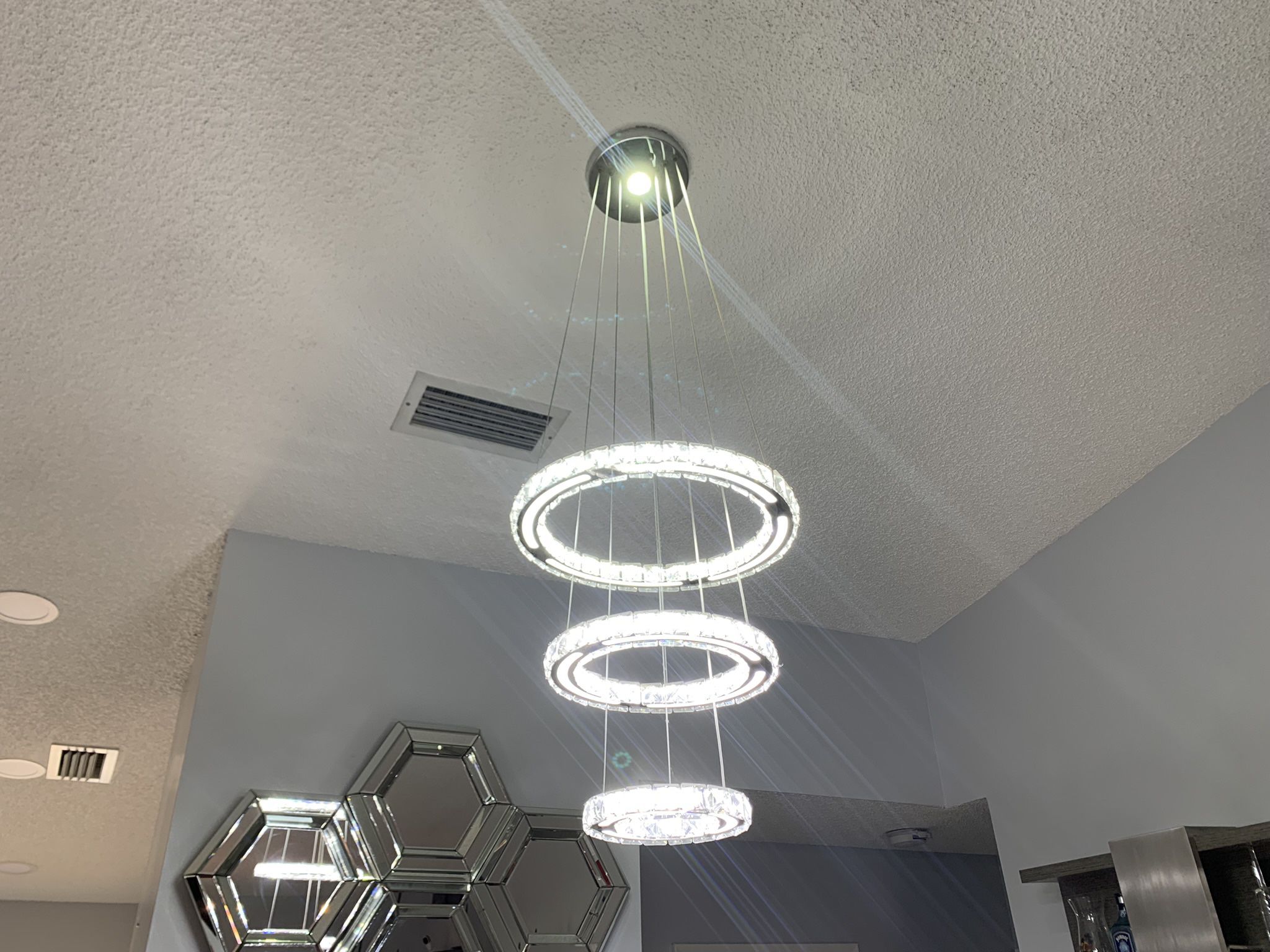 Silver Celling Lamp