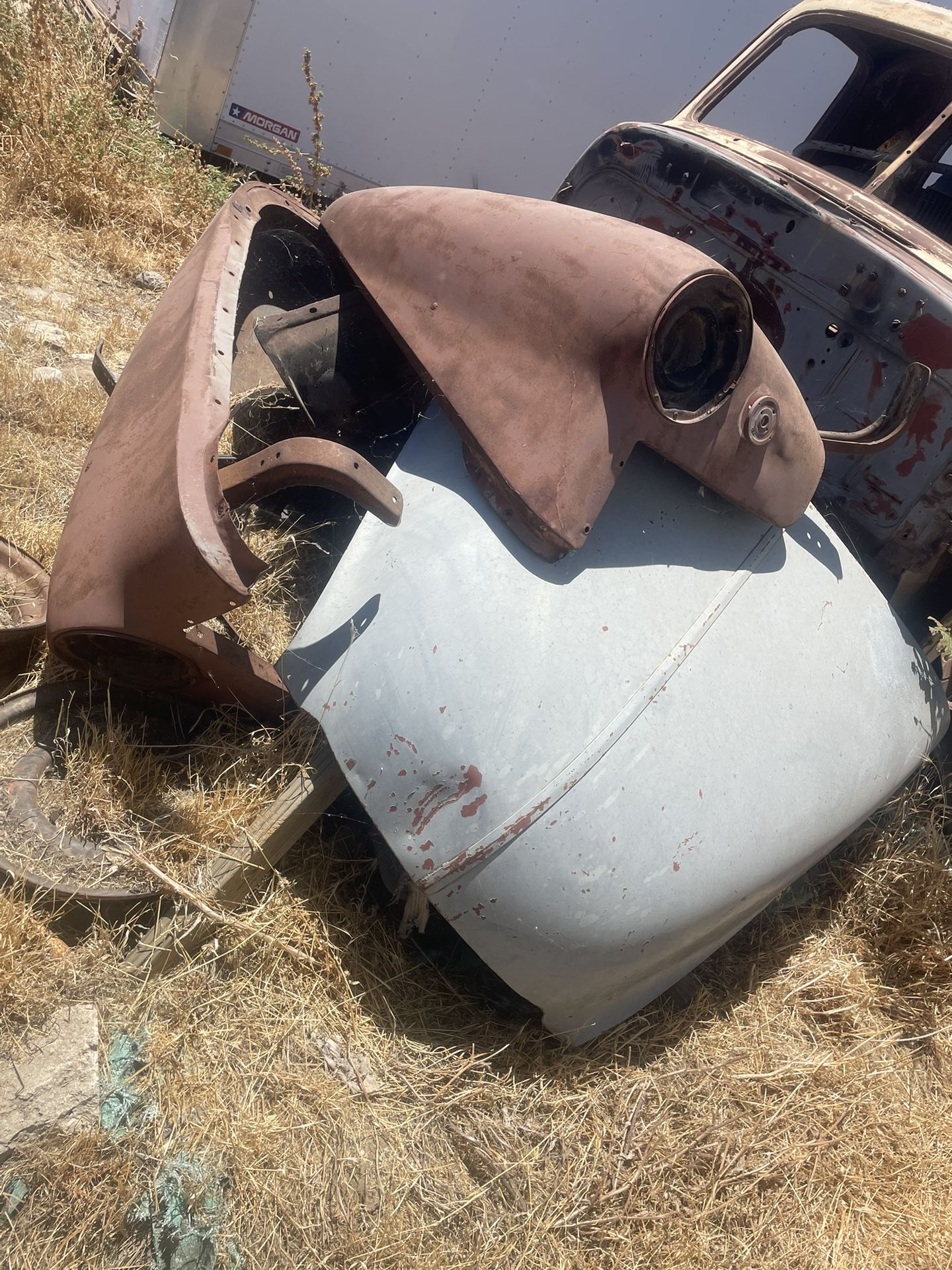 1953 GMC Truck Hood And Fenders