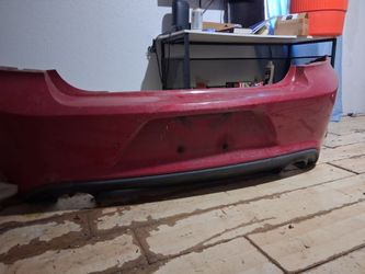 Red srt bumper for charger