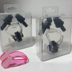 Swimming Ear And Nose Plug Sets $4 Each 